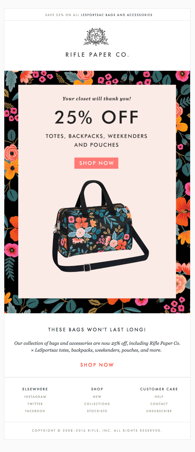 These bags won’t last long!