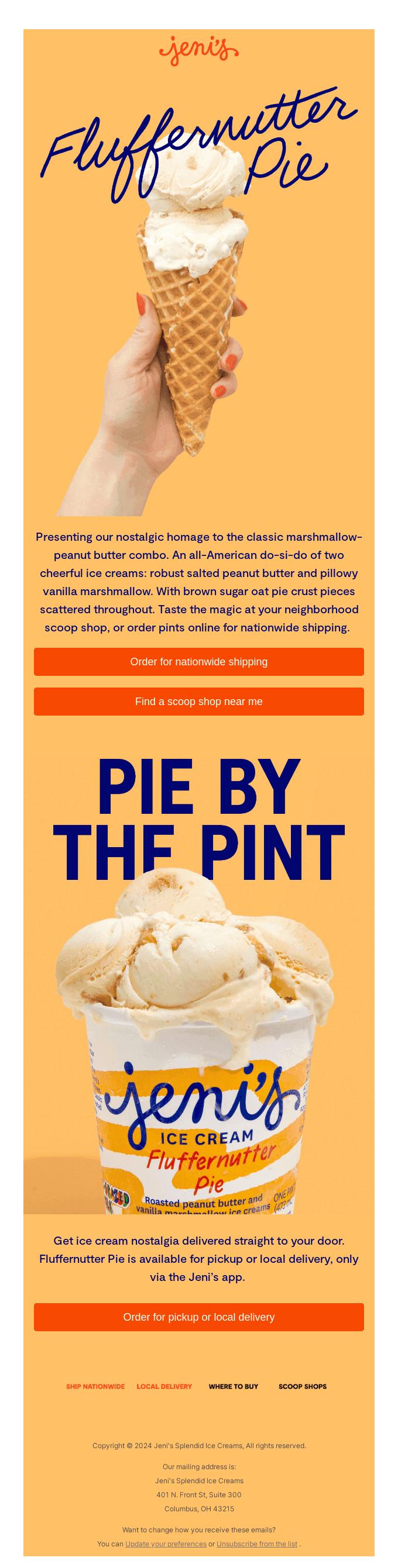 This just in: Fluffernutter Pie!