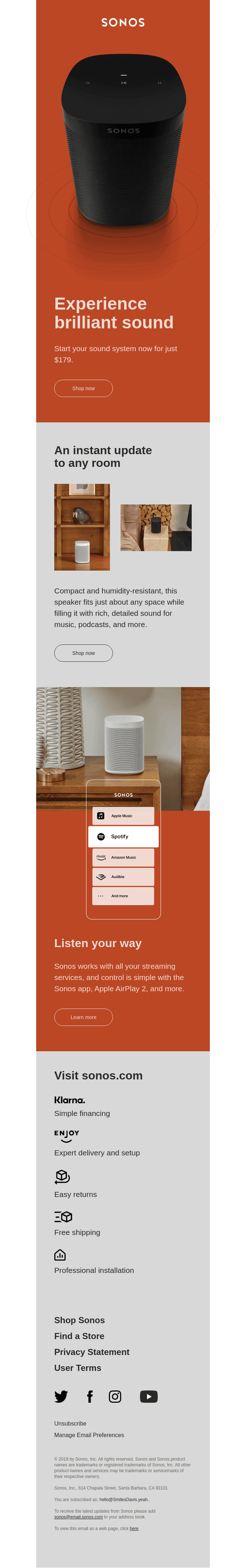This just in: Sonos One SL