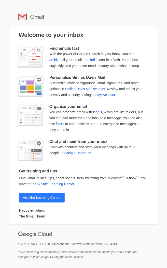 Tips for using your new inbox