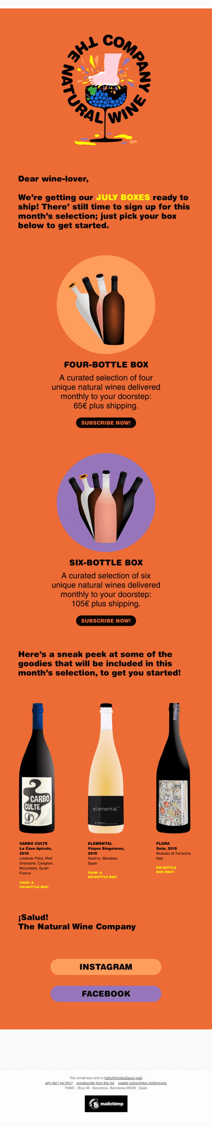 T.N.W.C. July boxes are shipping!