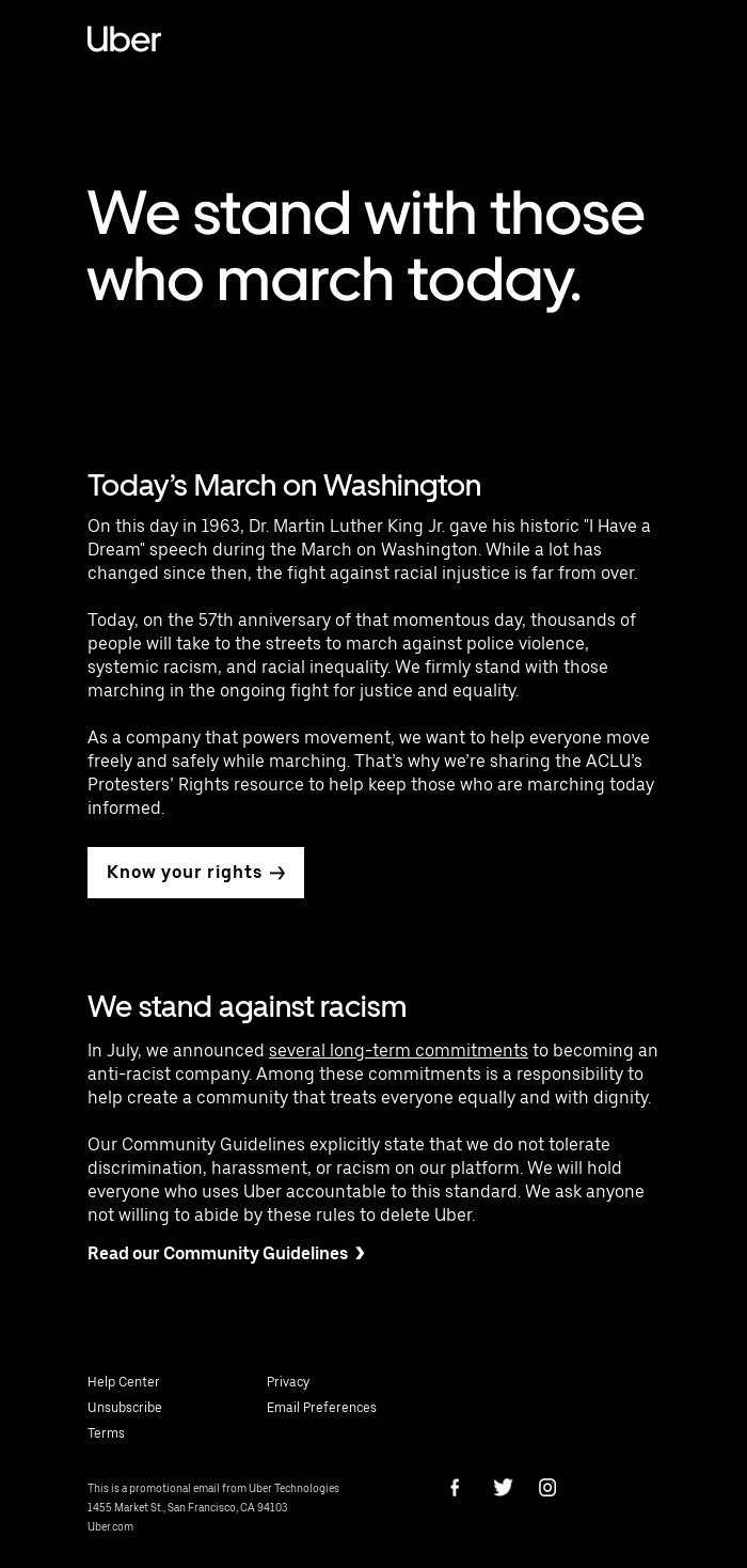 Today’s March on Washington