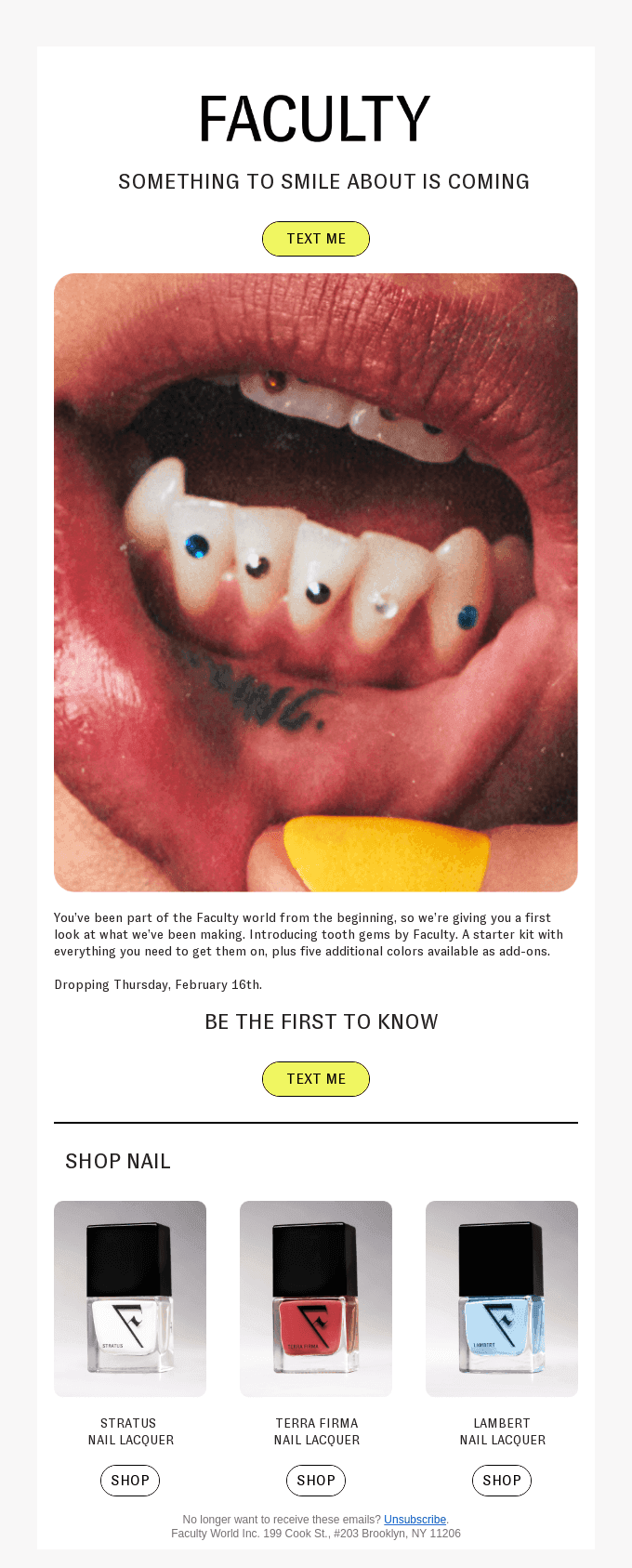 Tooth gems coming soon 🦷