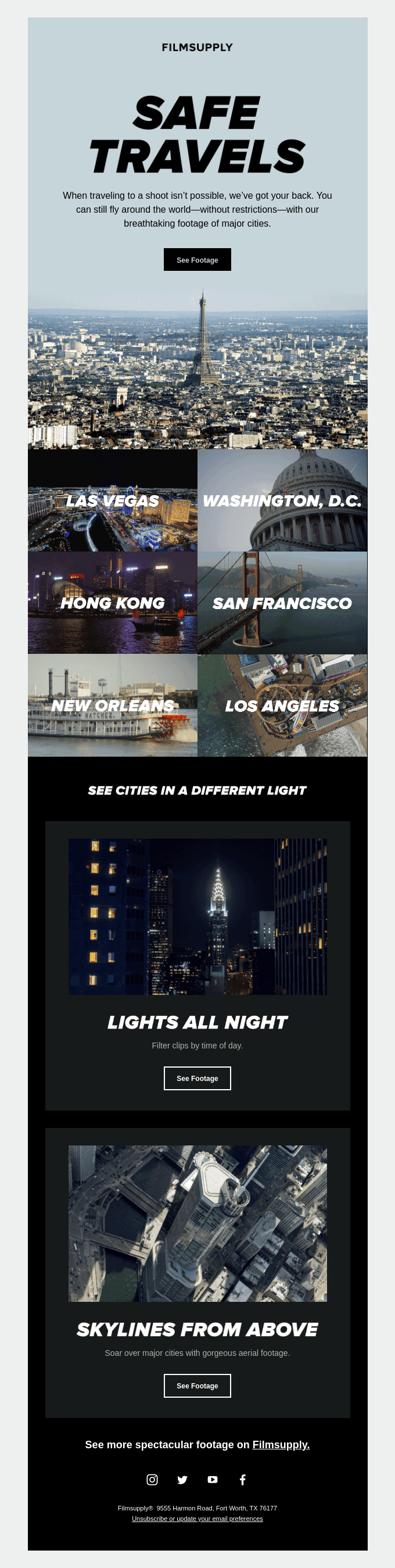 Travel without restriction