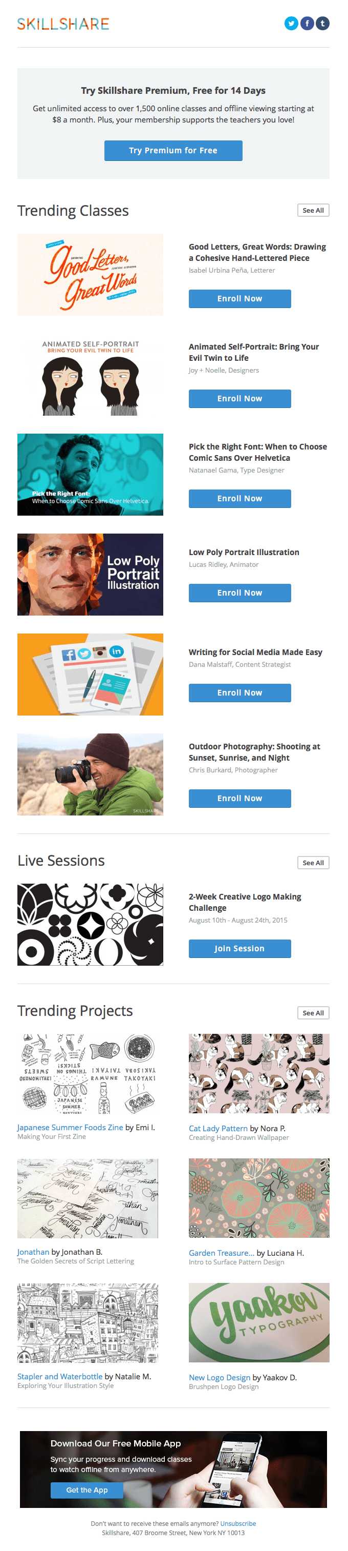 Trending This Week: Picking the Right Font, Writing for Social Media, 2-Week Logo Making Challenge, and More