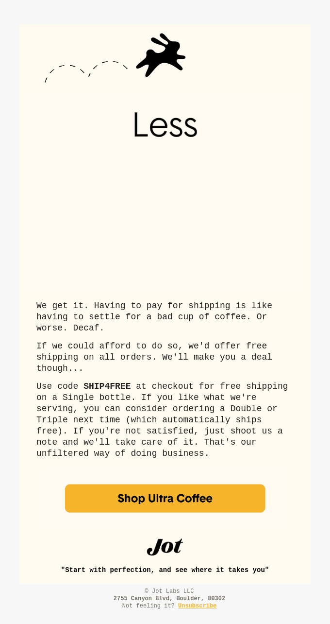 Try Ultra Coffee risk free