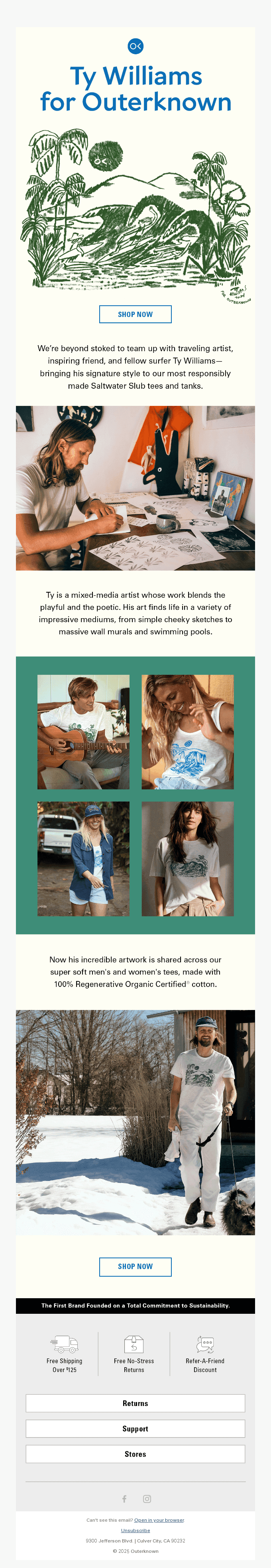 Ty Williams For Outerknown