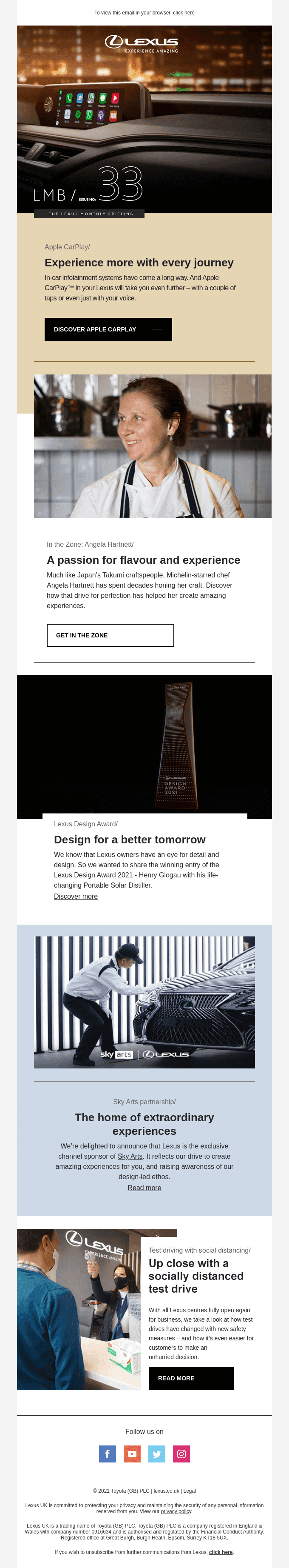 Smiles Davis, get even more from Lexus