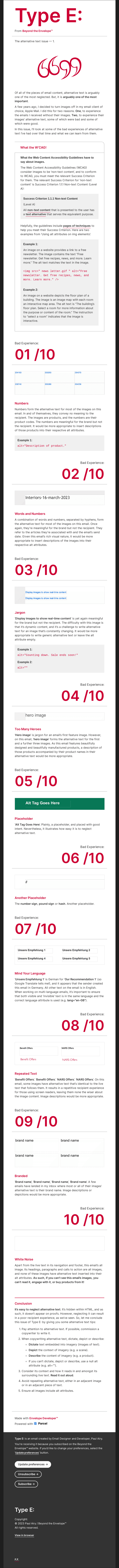 Type E: Test 20
