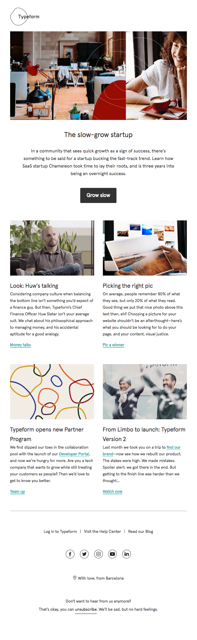 Typeform round-up: April 2018