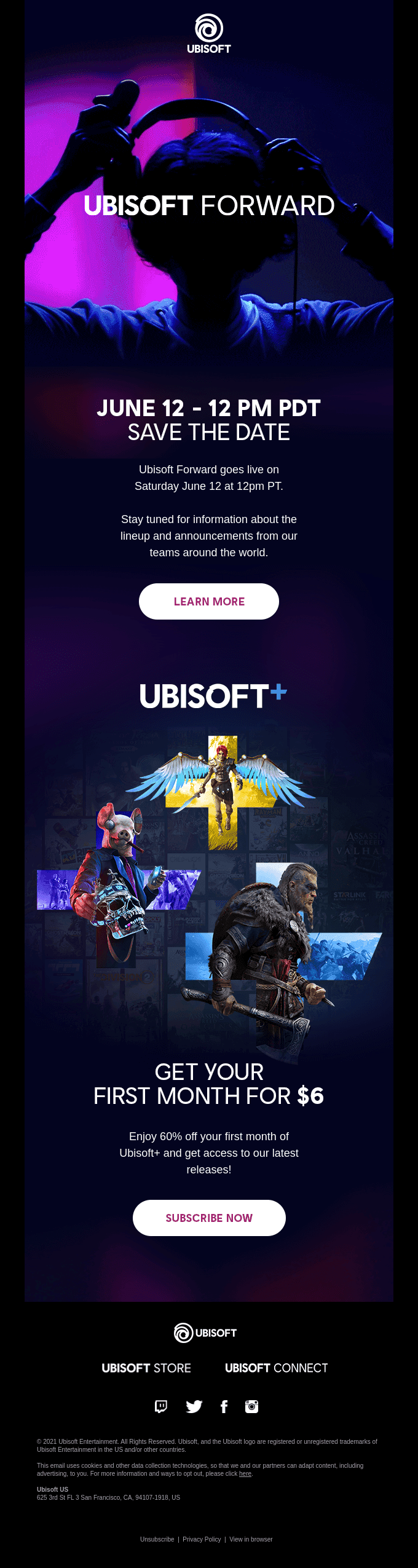 Ubisoft Forward is back!