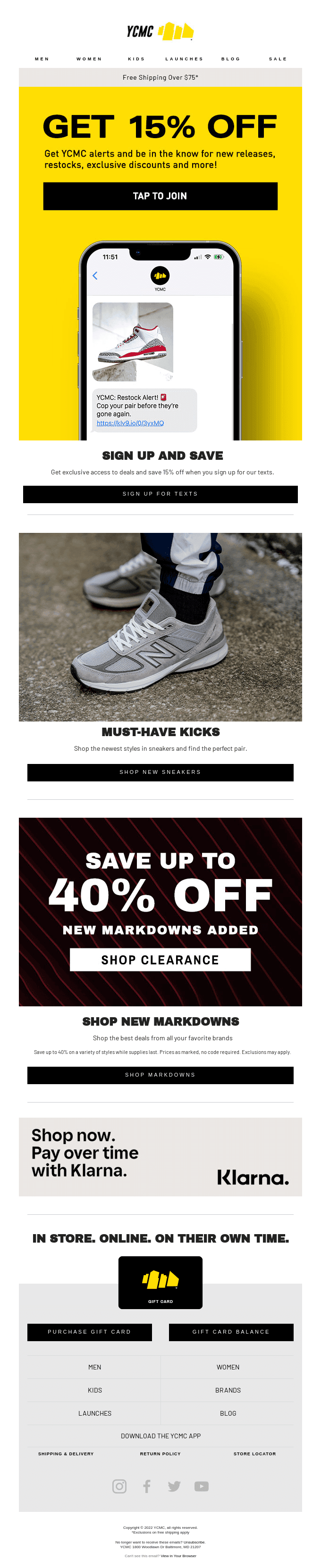 Unlock 15% Off With Text Alerts