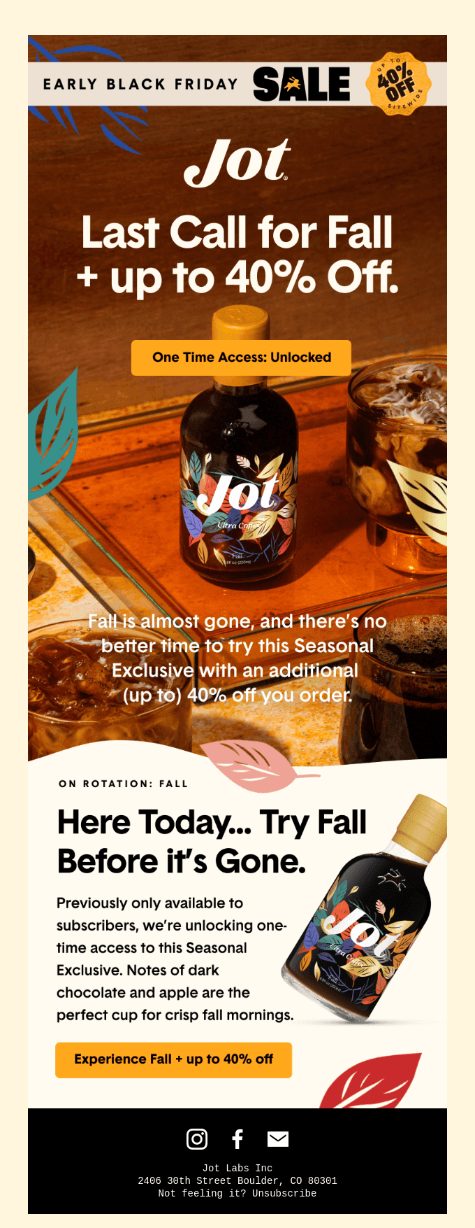 Up to 40% Off + One Time Access