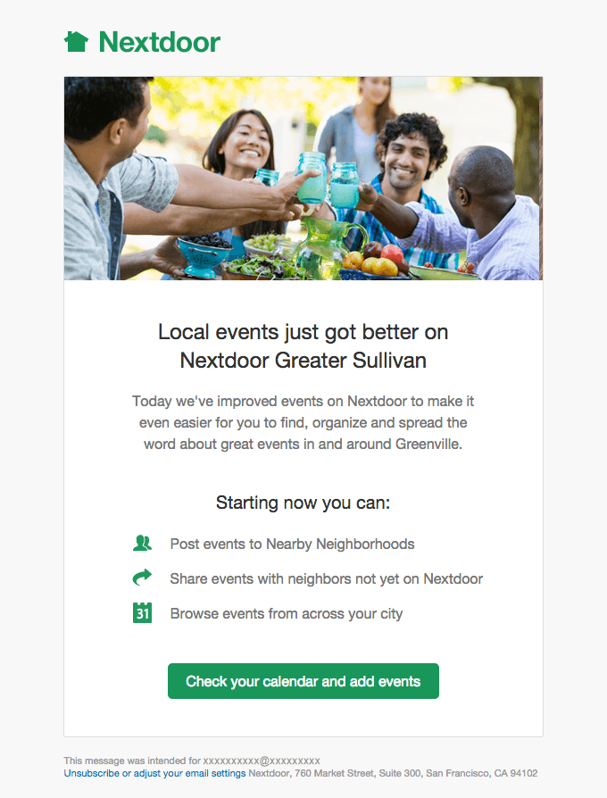 Introducing Updates to Nextdoor Events