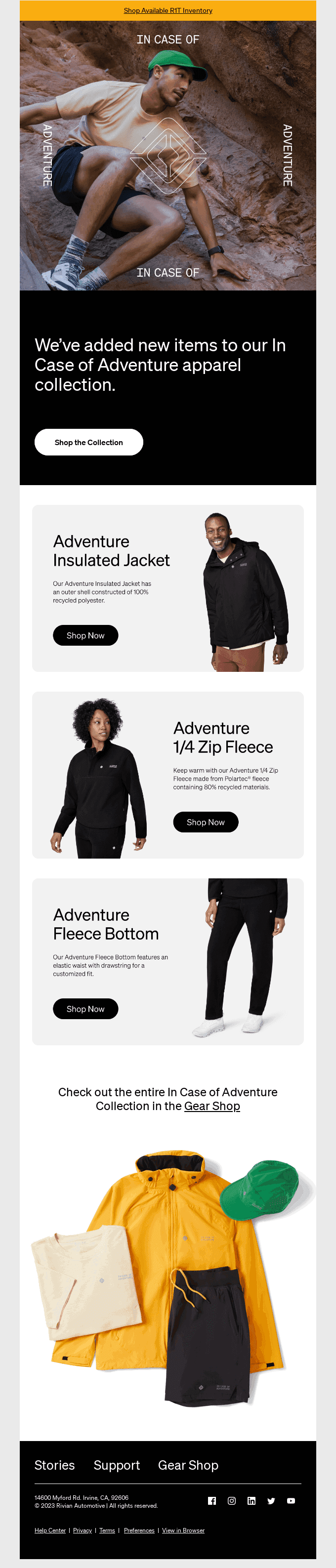 Use In Case of Adventure