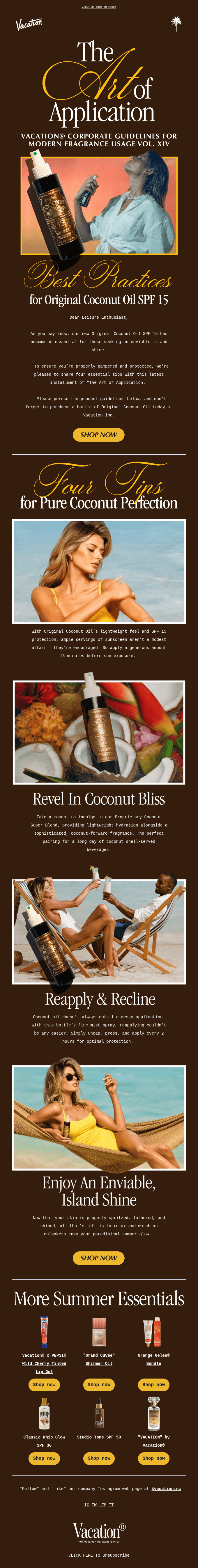 🏝️ How to Use Original Coconut Oil