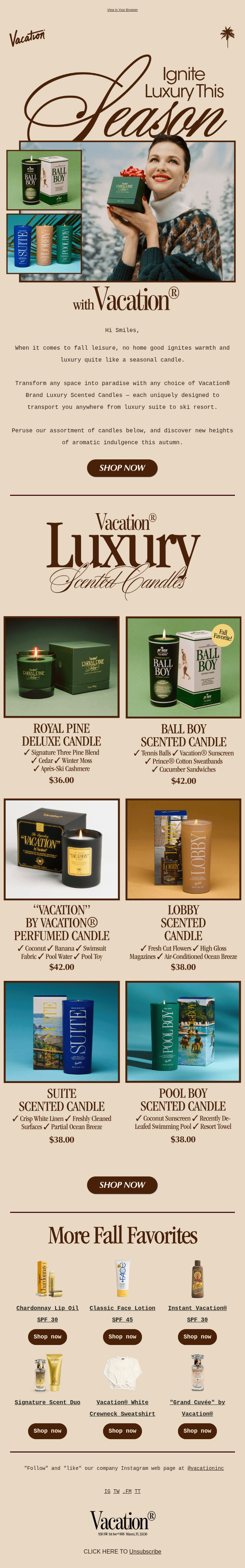 Candle Season Is Here 🔥