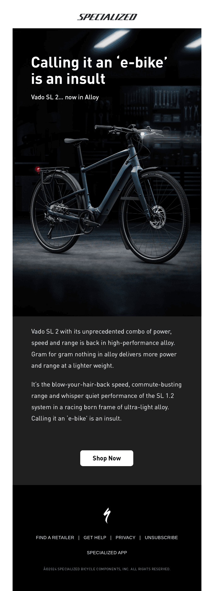 Vado SL 2... now in Alloy