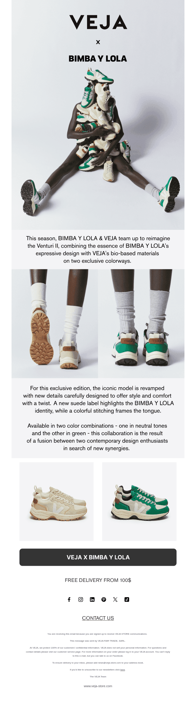 VEJA x BIMBA Y LOLA