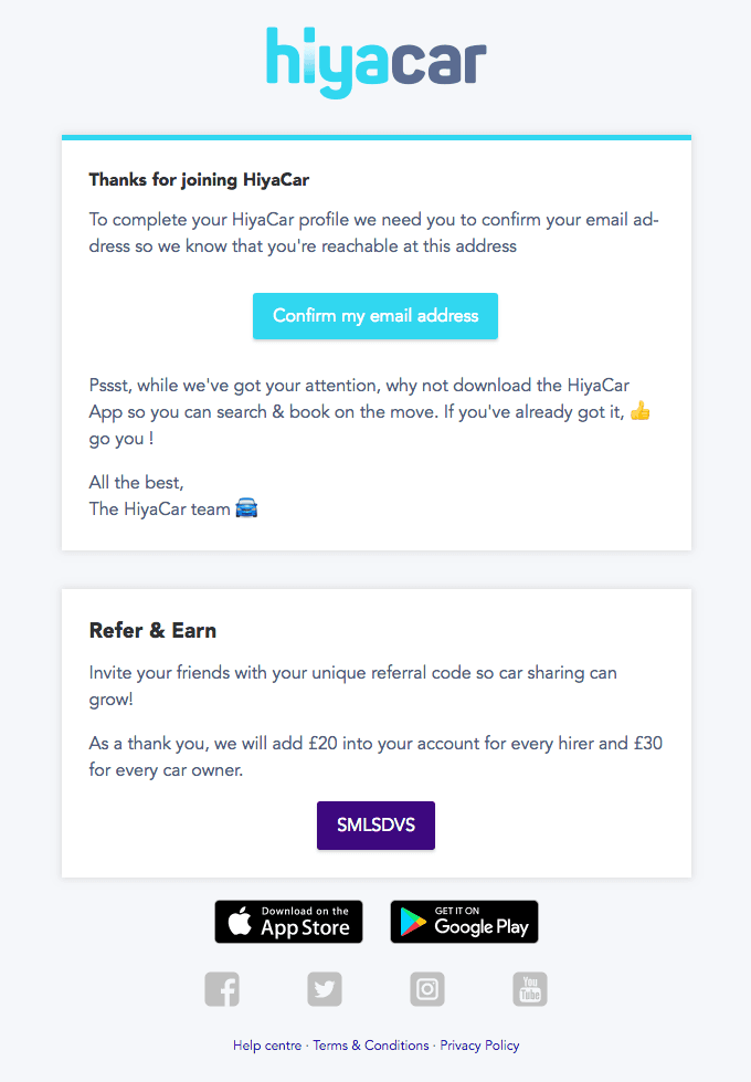 Verify your email address