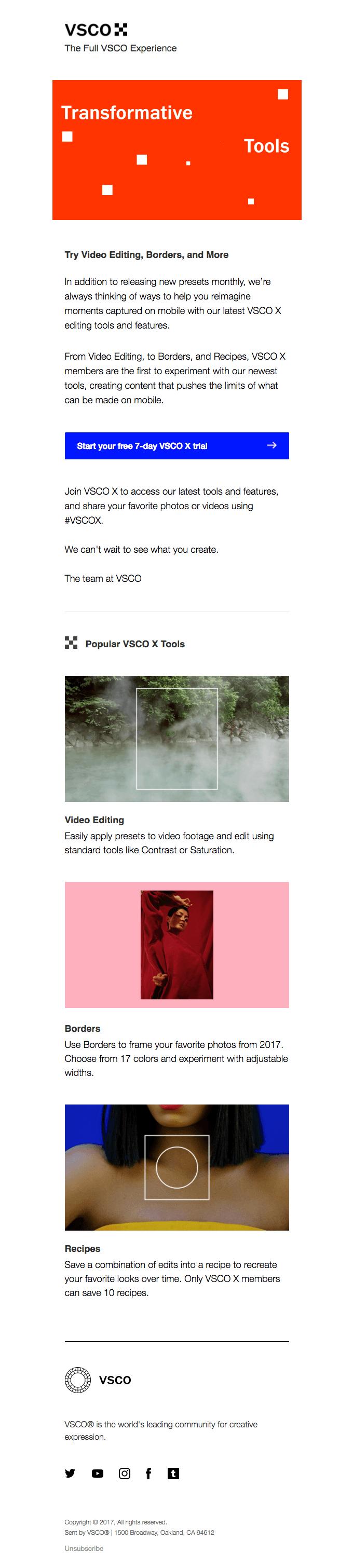 VSCO’s Newest Editing Tools