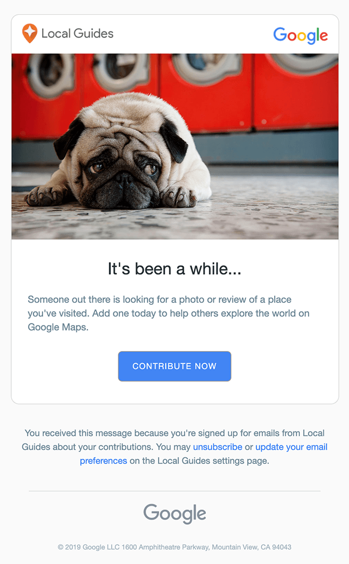 We miss you on Google Maps