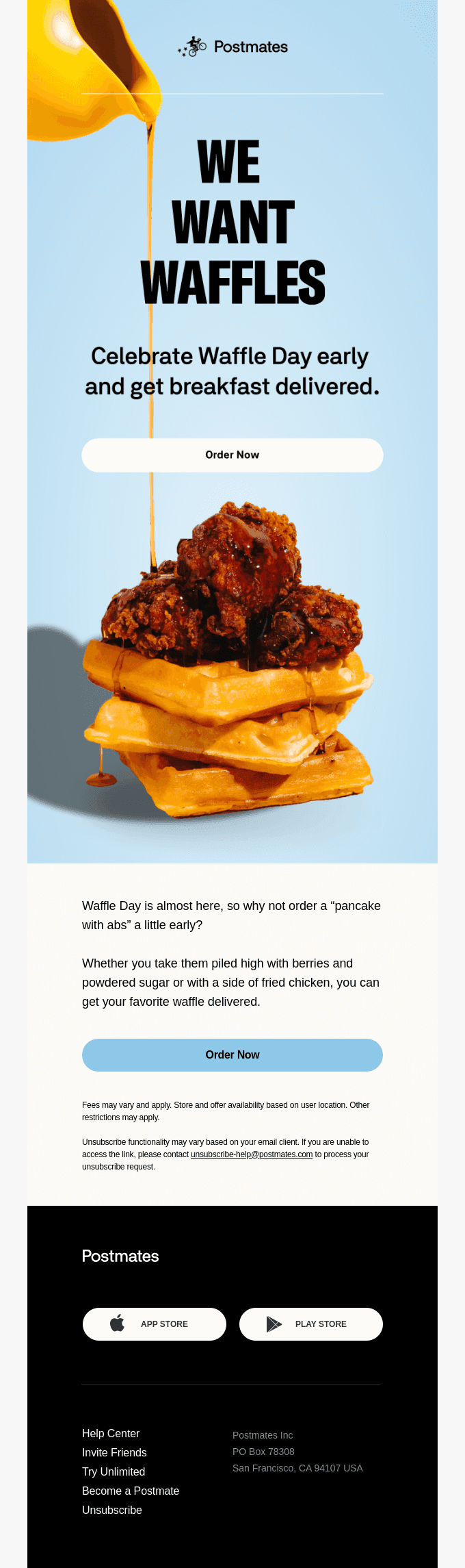We think you should order...