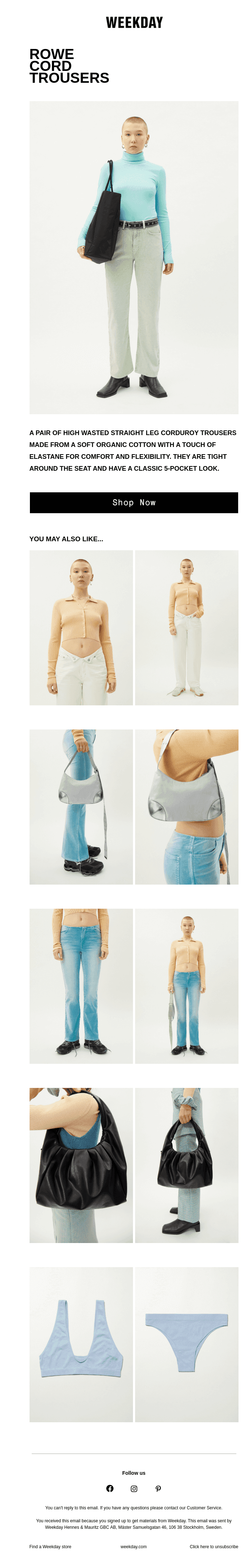 Weekday New Arrivals 