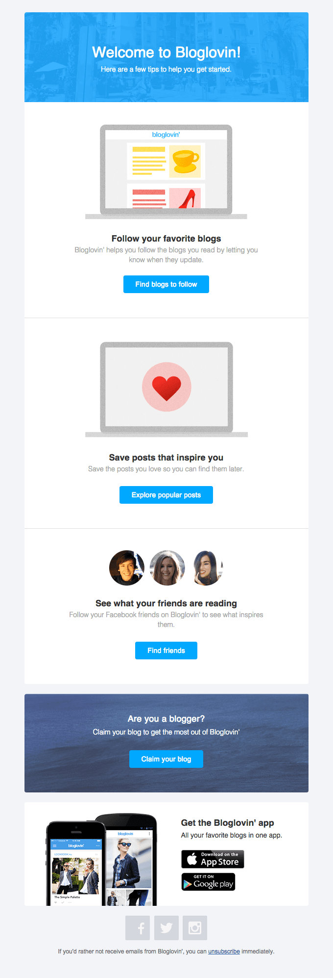 Welcome to Bloglovin!