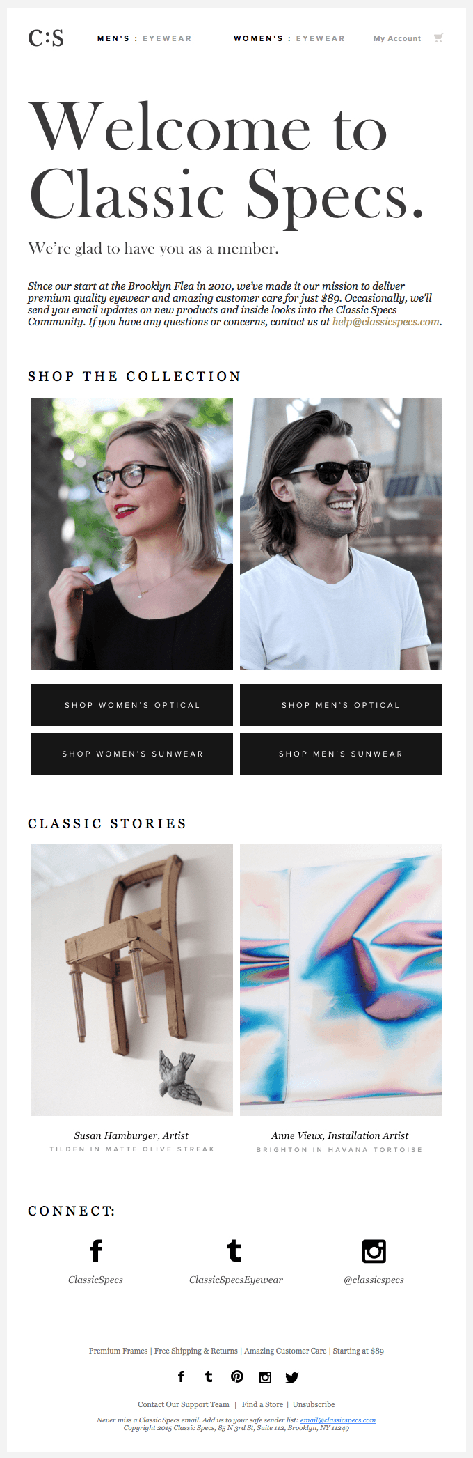 Welcome to Classic Specs
