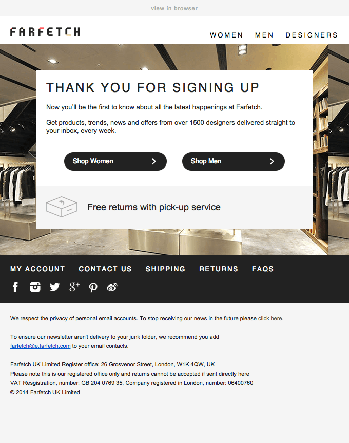 Welcome to Farfetch