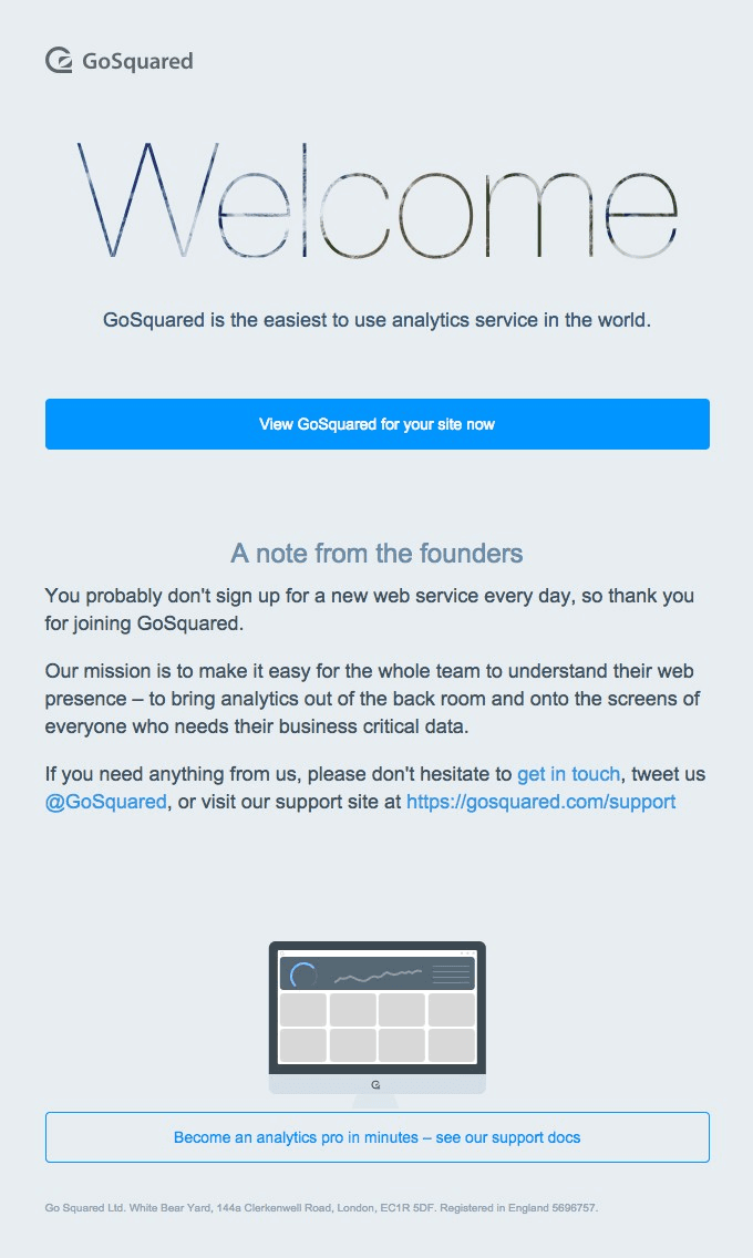 Welcome to GoSquared