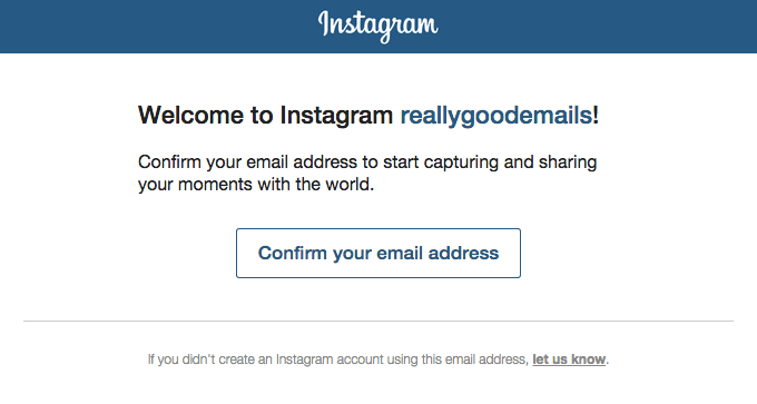 Welcome to Instagram