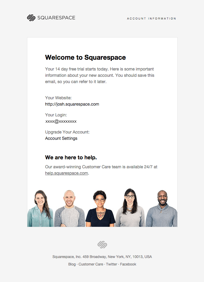 Welcome to Squarespace