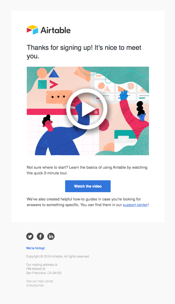 Welcome to Airtable!