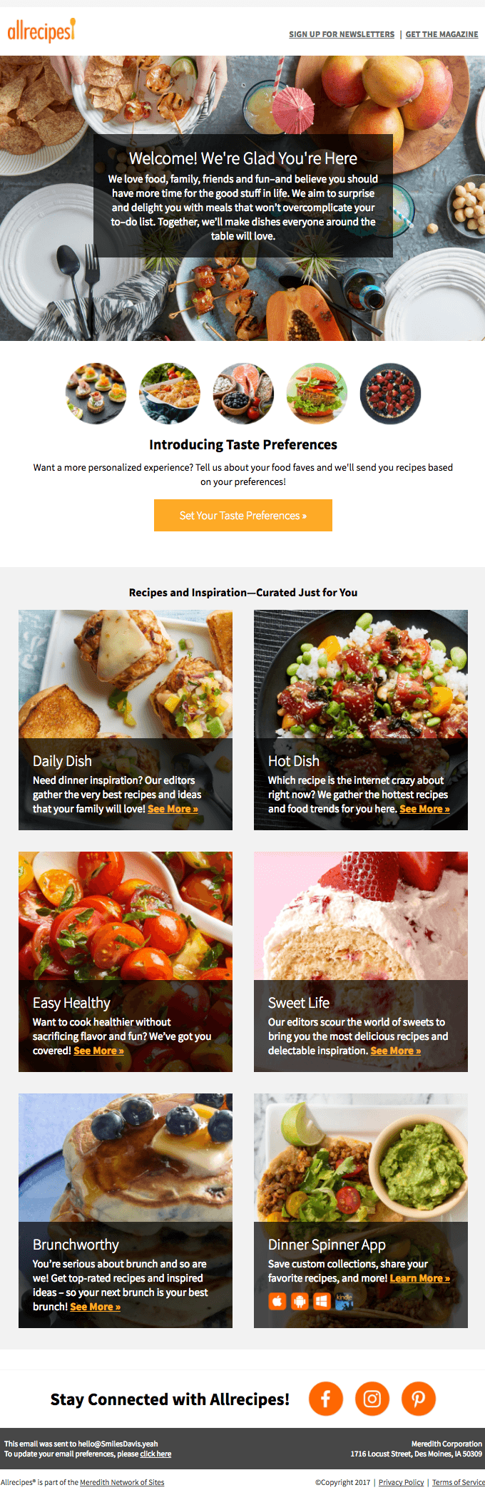 Welcome to Allrecipes