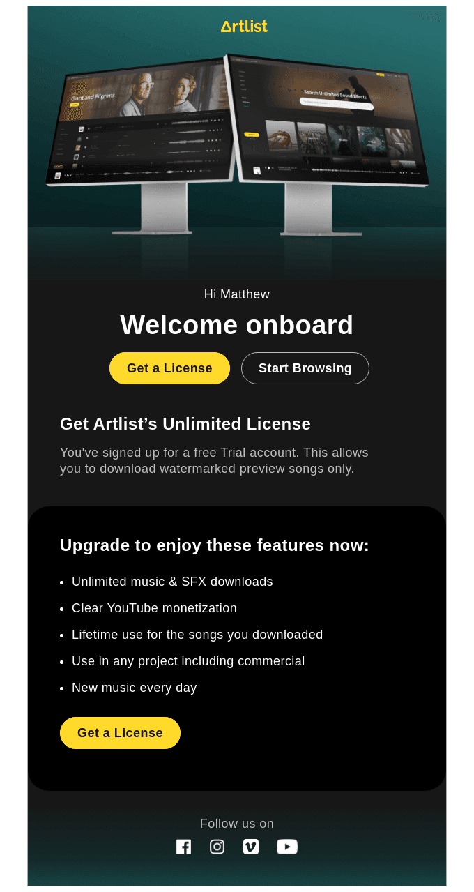 Welcome to Artlist