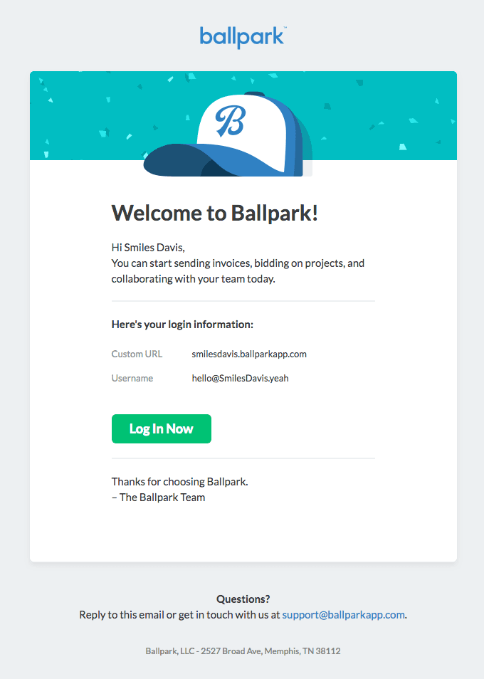 Welcome to Ballpark!