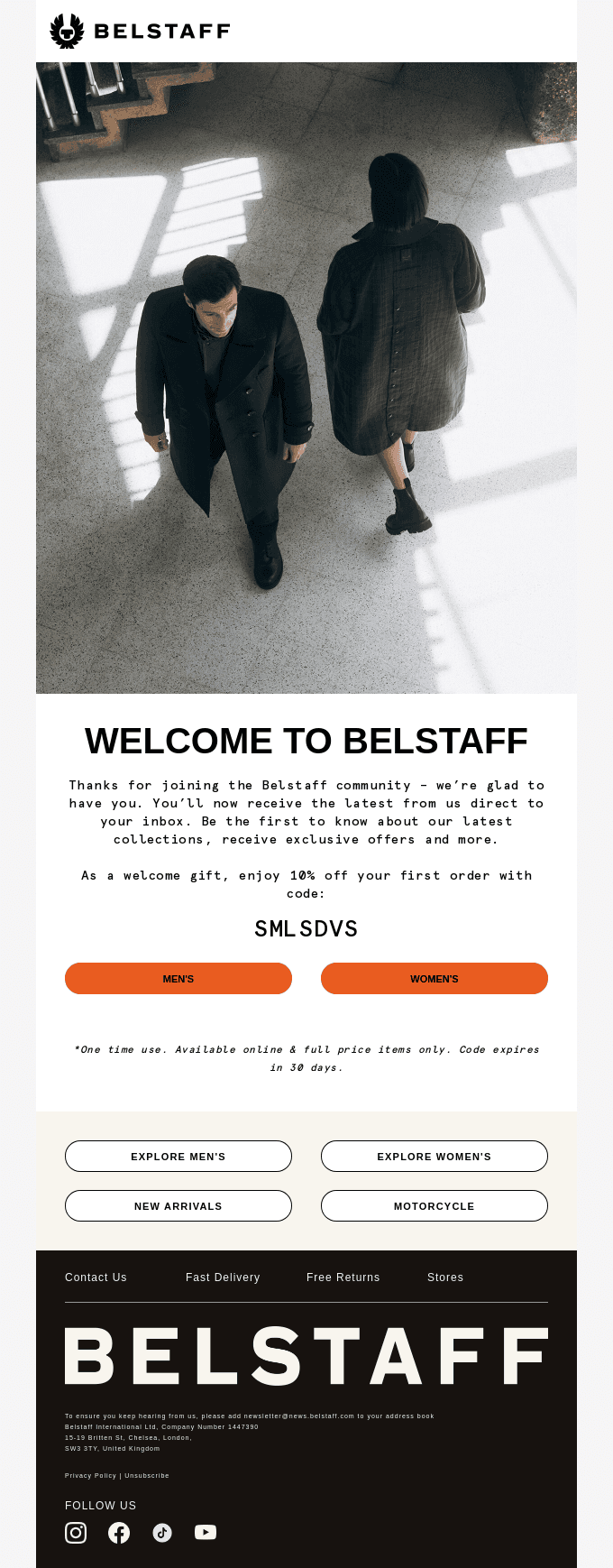 Welcome to Belstaff