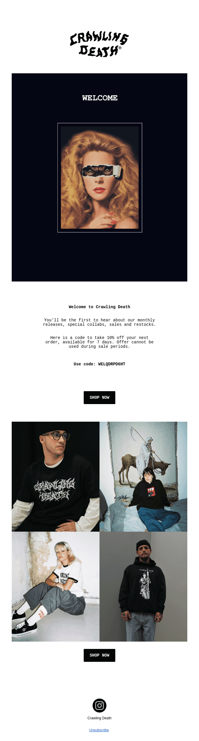 Welcome to Crawling Death
