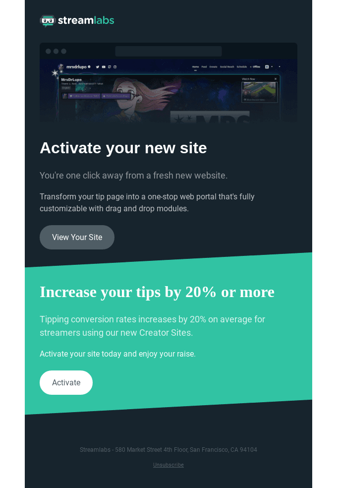Welcome to Creator Sites!