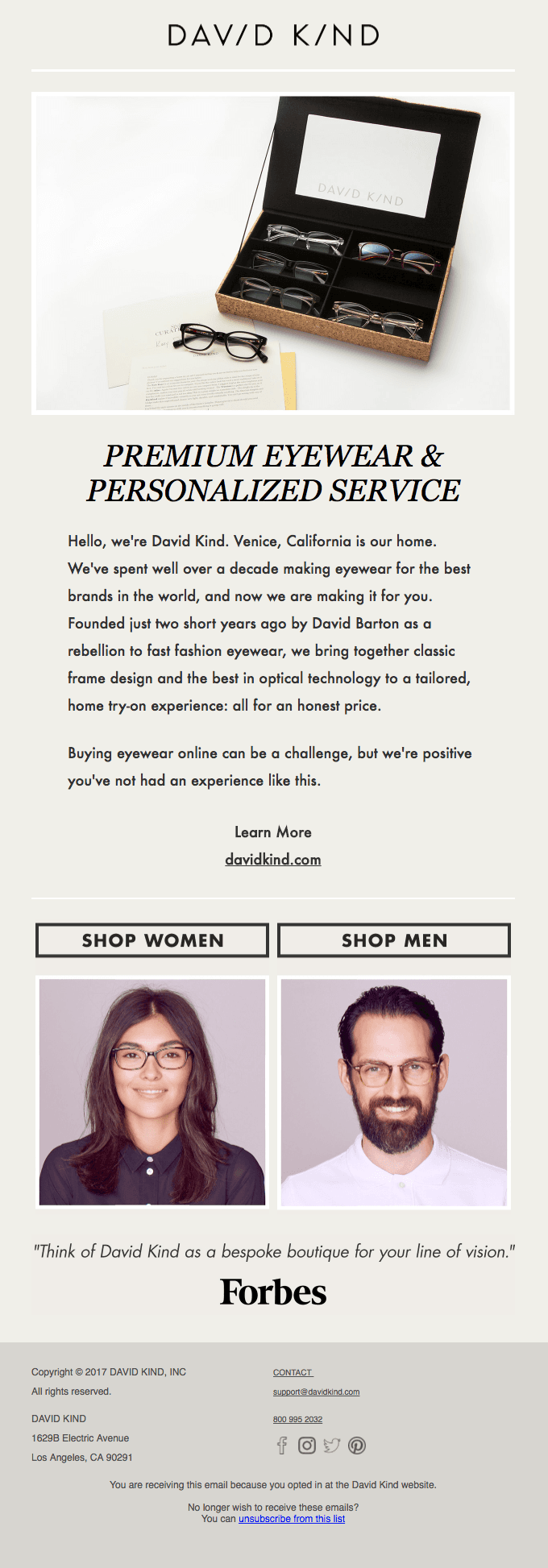 Welcome to David Kind