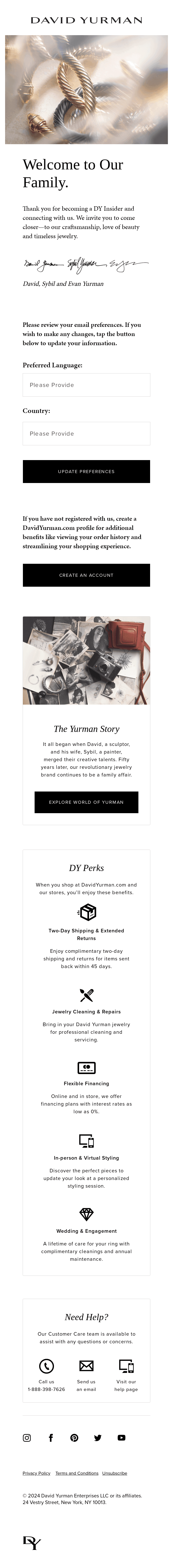 Welcome to David Yurman