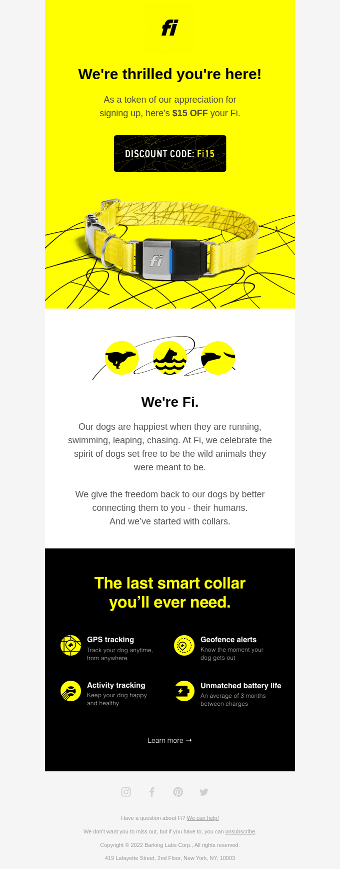 Welcome to Fi!