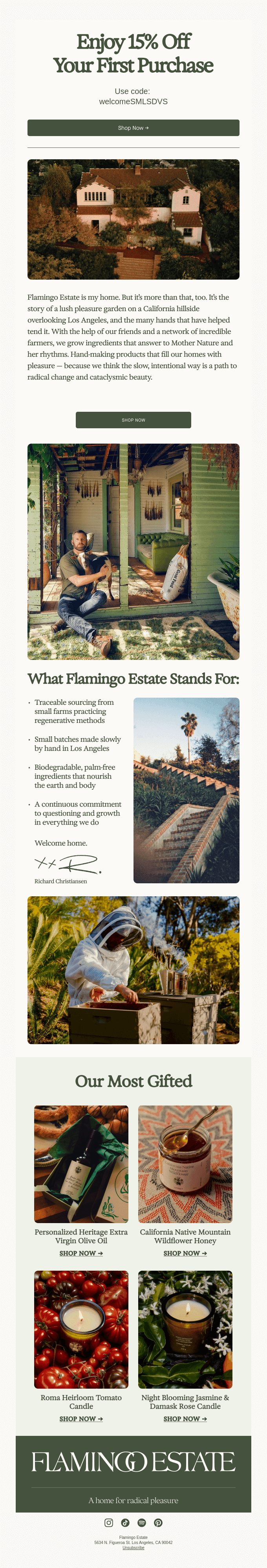 Welcome to Flamingo Estate