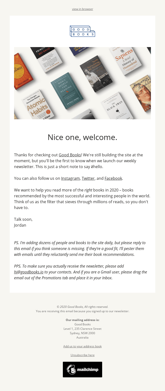 📚 Welcome to Good Books
