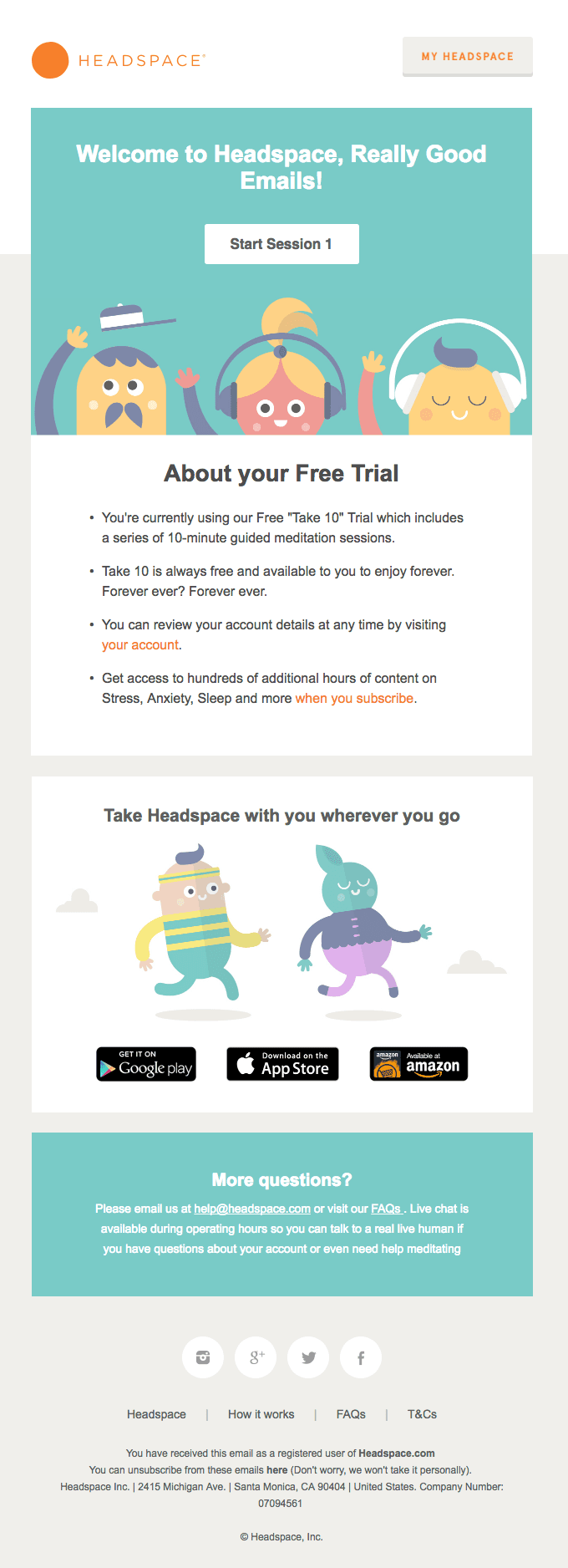 Welcome to Headspace