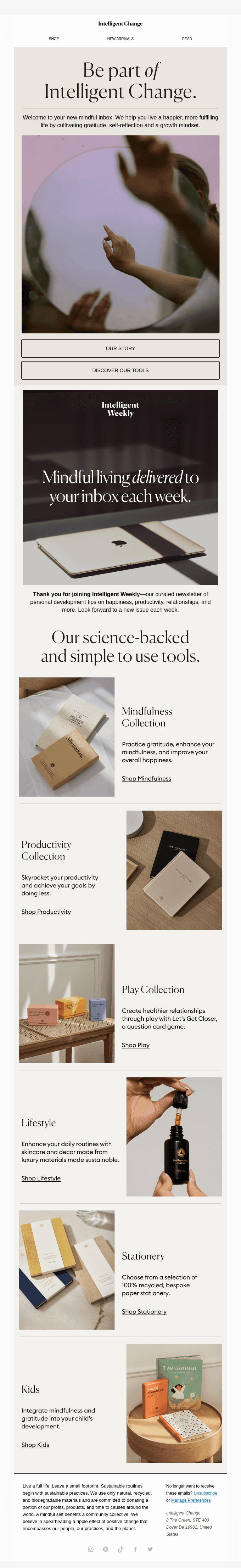 Welcome to Intelligent Change!