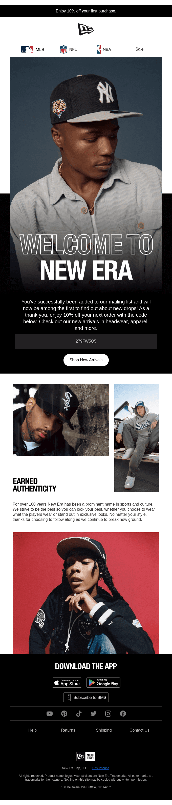 Welcome to New Era