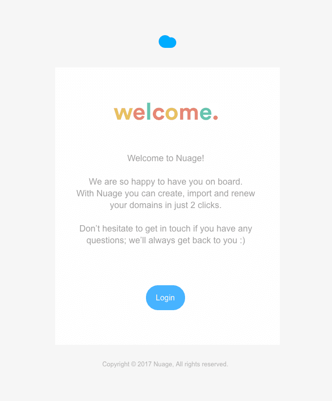 Welcome to Nuage